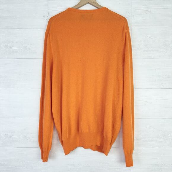 Polo Ralph Lauren Mens XXL 2XL Crewneck Washable 100% Cashmere Sweater FLAWED - Picture 5 of 14